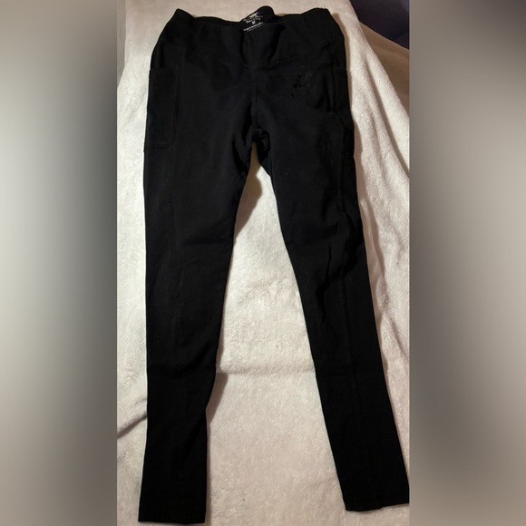 Bundle of 8 Pairs Different Styles of Leggings - Black / Grey - Size M/L - Picture 15 of 16